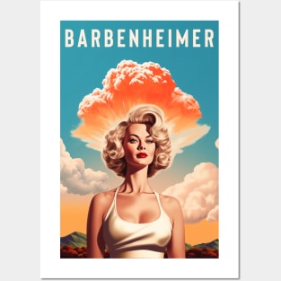 Barbie x Oppenheimer 2023 | BARBENHEIMER Posters and Art